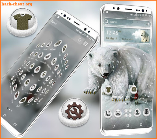 Snow Bear Launcher Theme screenshot