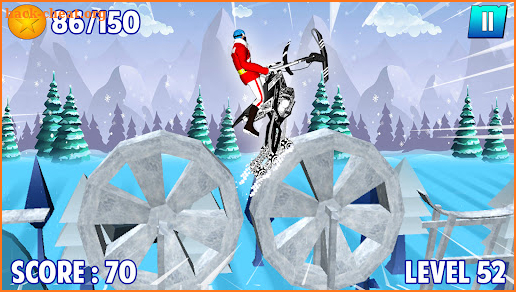 Snow Bike Stunt Rider screenshot