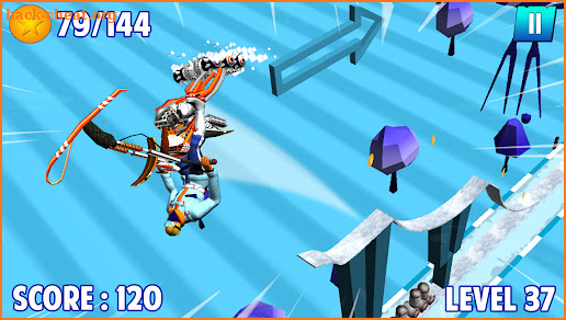 Snow Bike Stunt Rider screenshot