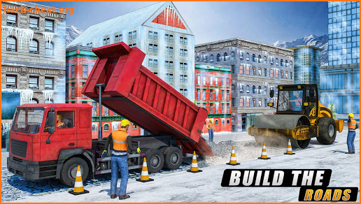 Snow Blower City Construction Simulator screenshot