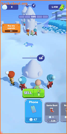 Snow Castle: Idle Clicker screenshot