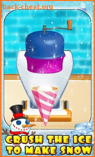 Snow Icy Cone Maker: Ice candy Making Adventure screenshot