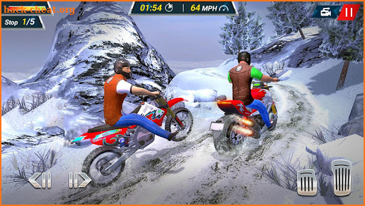 Snow Motorbike Racing 2019 Free screenshot