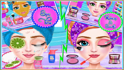 Snow Princess Nail Art Salon screenshot