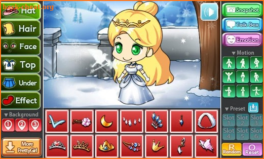 Snow Princess Pretty Girl screenshot