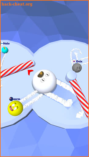 Snow Roll.io screenshot