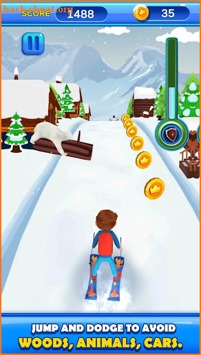 Snow Skiing Endless 3D screenshot