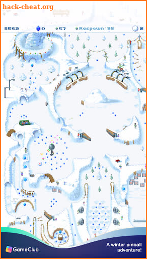 Snowball! - Winter Pinball Arcade Adventure screenshot