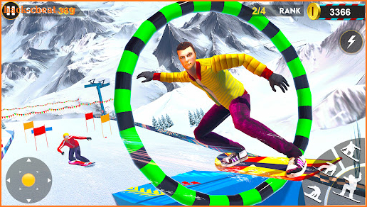 Snowboard Mountain Stunts 3D screenshot