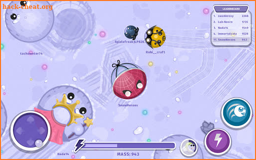 SnowHeroes.io screenshot