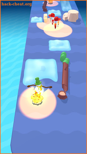 Snowman Rush screenshot