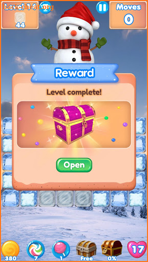 Snowman Swap - match 3 games New match 3 puzzle screenshot