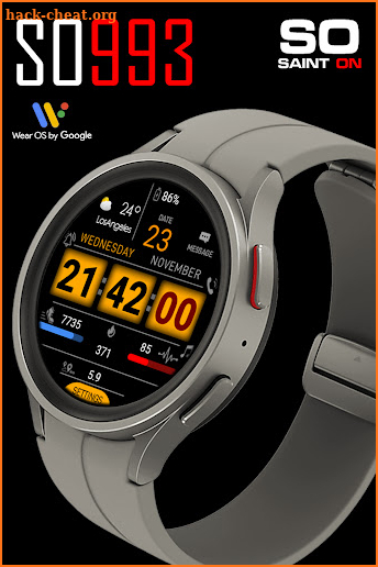 SO993 Watchface screenshot