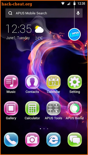 SOAP-APUS Launcher theme screenshot