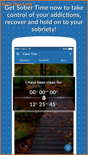 Sober Time Tracker – Quit Addiction screenshot