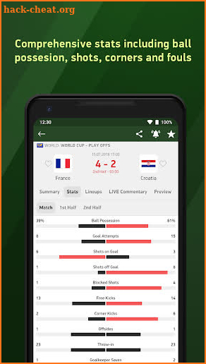 Soccer 24 - soccer live scores screenshot