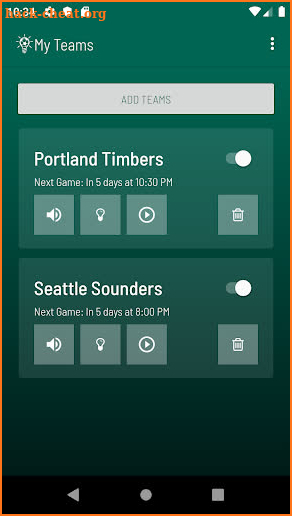 Soccer Lights for Philips Hue screenshot