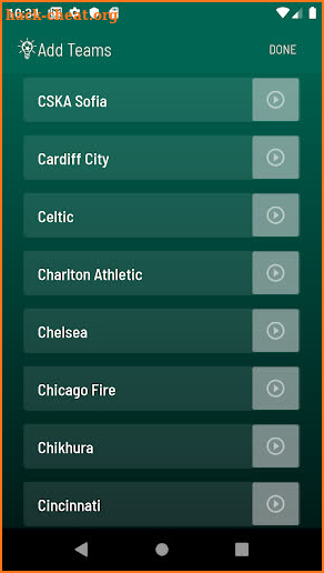 Soccer Lights for Philips Hue screenshot