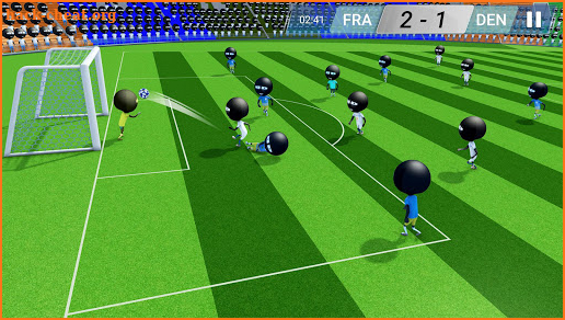 Soccer Match - Stickman Soccer screenshot