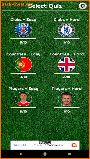 Soccer Quiz screenshot