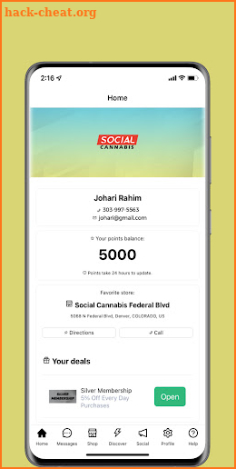 Social Cannabis screenshot