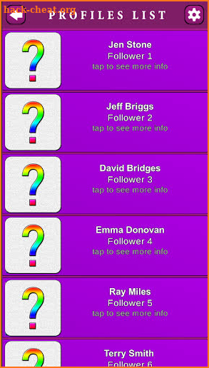 Social detective - followers insights screenshot