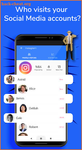 Social Detective : Who viewed my profile? screenshot