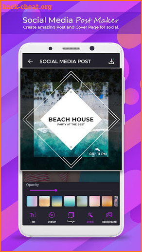 Social Media Post Maker - Social Post screenshot