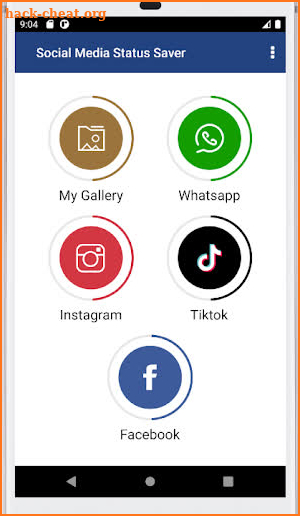Social Media Status Saver screenshot