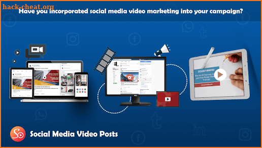 Social Media Video Post Maker, Video Ads Maker screenshot