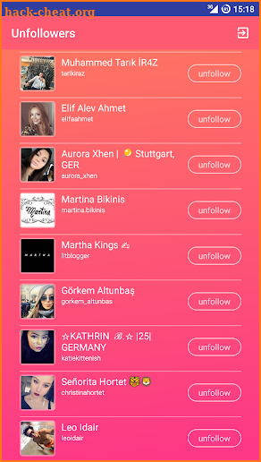 SocialBuddy - Unfollowers for Instagram screenshot