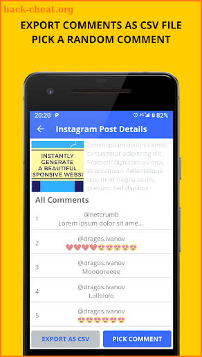 Socialcrumb - Instagram Comment Picker screenshot