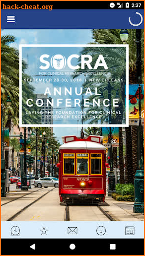 SOCRA Annual Conference screenshot