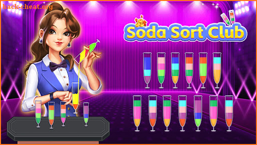 Soda Sort Club: Water Puzzle screenshot