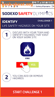 Sodexo Safety Olympics screenshot