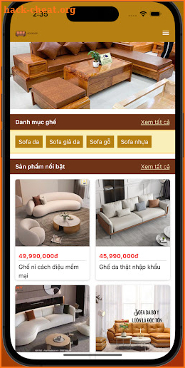 Sofa Đẹp screenshot