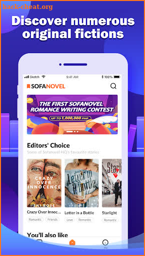 Sofanovel screenshot