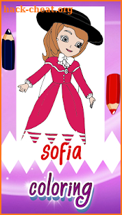 Sofia Coloring Book screenshot