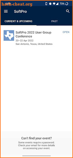 SoftPro Events screenshot