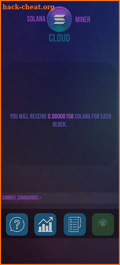 SOLANA CLOUD MINER screenshot