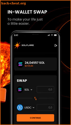 SolFlare Wallet - Solana screenshot