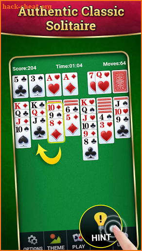 Solitaire screenshot