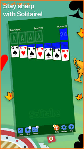 Solitaire screenshot