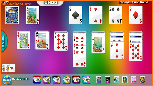 solitaire screenshot