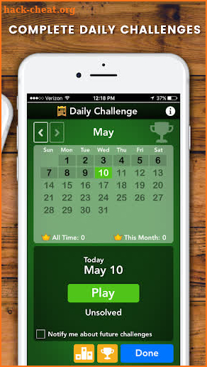 Solitaire screenshot