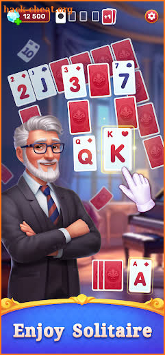 Solitaire Card & Luxury Design screenshot