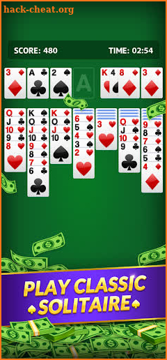 Solitaire-Clash Win Cash tip screenshot