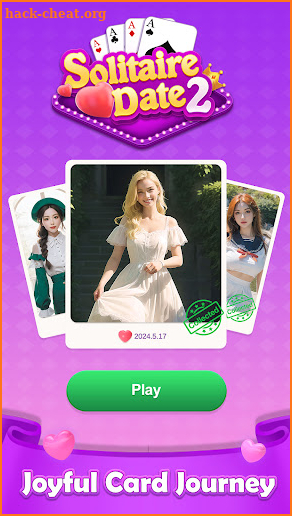 Solitaire Date-Girls Journey screenshot