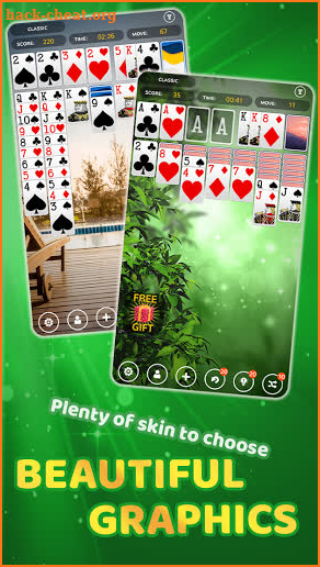 Solitaire Deluxe by iDream screenshot