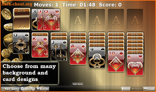 Solitaire Double-Deck HD screenshot